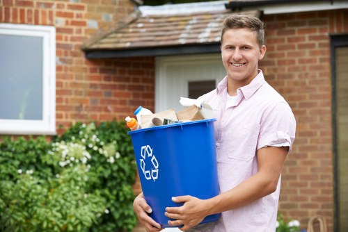 Happy clients after house clearance in Forest Hill