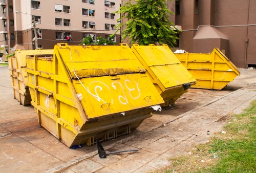 Forest Hill skip hire service in action